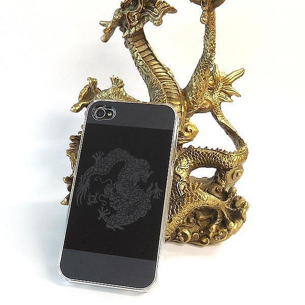 iphone 4s ケース 風水 龍の絵 風水龍の絵 開運グッズ 金運アップ ( 風水龍アイフォンケ...