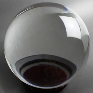 水晶玉 水晶 丸玉 特大 置物 風水 玄関 効...の詳細画像1