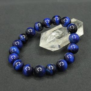 ブルータイガーアイ 虎目石 メンズ レディース ブレスレット 金運 石 パワーストーン 天然石 風水 2026 ( AA級ブルータイガーアイブレスレット12mm )