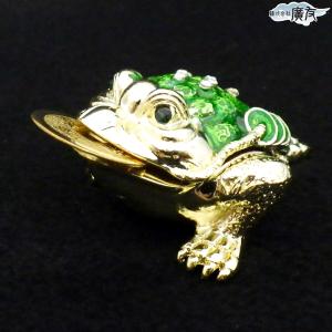 三本足 カエル 置物 風水 玄関 縁起 かわい...の詳細画像4
