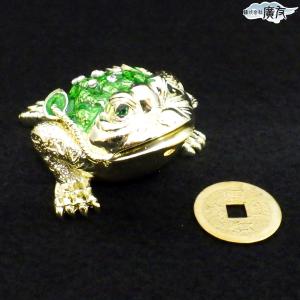 三本足 カエル 置物 風水 玄関 縁起 かわい...の詳細画像5