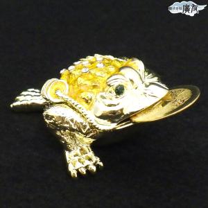 三本足 カエル 置物 風水 玄関 縁起 かわい...の詳細画像1