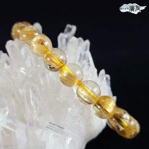 ゴールドルチルクォーツ ブレスレット 天然石 ...の詳細画像3