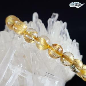 ゴールドルチルクォーツ ブレスレット 天然石 ...の詳細画像5