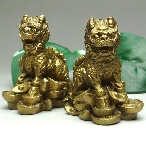 麒麟の置物 銅製招財対麒麟 風水グッズ : 中国貿易公司ctcオンライン