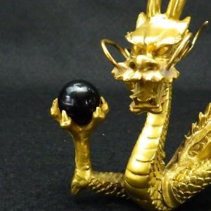 オブシディアン 黒曜石 丸玉 原石 魔除け パ...の詳細画像2