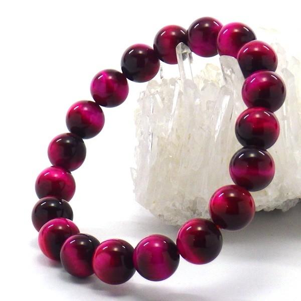 ピンクタイガーアイ ブレス ローズタイガーアイ 虎目石 ブレスレット ピンク 石 パワーストーン 天...