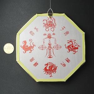 風水 鏡 八卦鏡 魔除け 八角形 魔除けグッズ...の詳細画像1