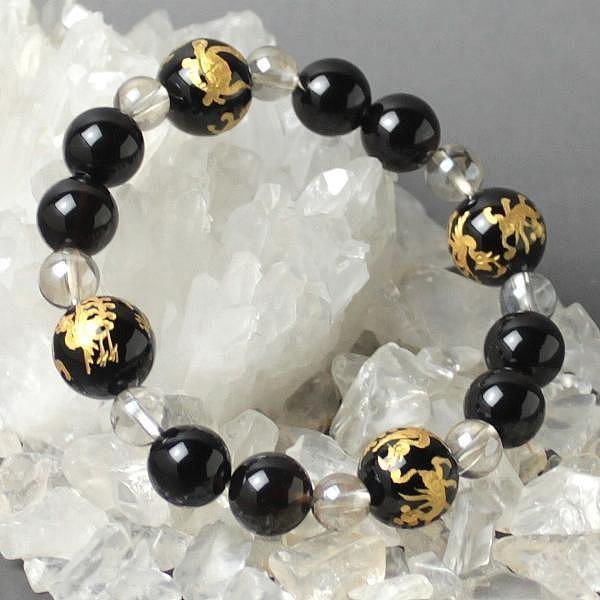 四神 パワーストーン ブレスレット 四神獣 風水 白虎 青龍 玄武 朱雀 風水グッズ 開運 グッズ ...