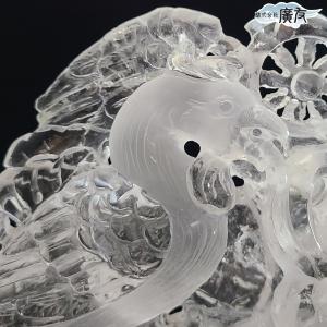 龍の置物 龍 水晶 鳳凰 置物 龍彫刻 風水 ...の詳細画像2
