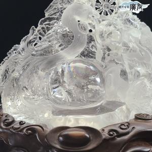 龍の置物 龍 水晶 鳳凰 置物 龍彫刻 風水 ...の詳細画像4