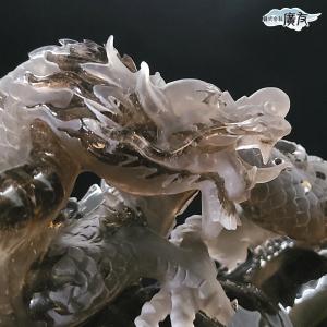龍の置物 龍 水晶 4本爪 辰 竜 置物 龍彫...の詳細画像2