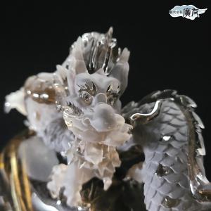 龍の置物 龍 水晶 4本爪 辰 竜 置物 龍彫...の詳細画像3
