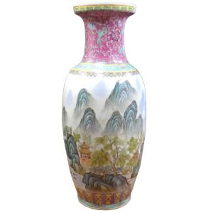 宮内庁御用達 深川製磁 金彩瑠璃葡萄文 花瓶 花器 金彩 FUKAGAWA 高級