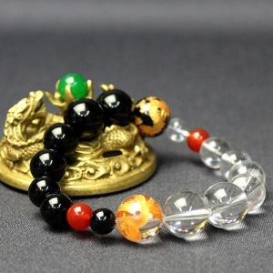 開運 四神 パワーストーン ブレスレット 四神獣 風水 白虎 青龍 玄武