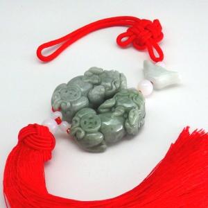 翡翠 吉祥龍神 開運 置物 厄除 龍 龍神 龍神様 如意宝珠 風水 運気