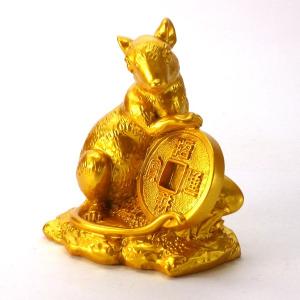 干支の置物 ネズミ ねずみ 置物 干支 かわい...の詳細画像1