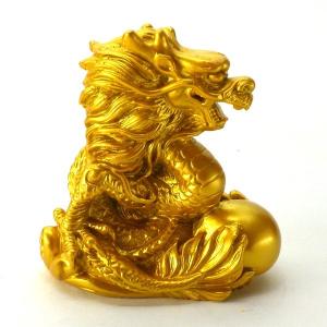 龍の置物 玄関 干支 金 龍置物 かわいい 金...の詳細画像3