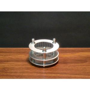 灰を使わない線香立て「STRATUM 香層（ストレイタム こうぞう）」小型サイズ 本体のみ　☆線香の倒れ落ちや火事の危険、燃え残りや灰掃除の手間・無駄を防止。