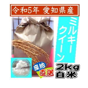 白米 ミルキークイーン 2kg 令和5年産 愛知県産