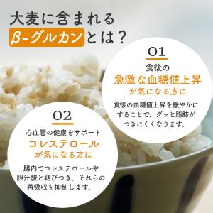 特選丸麦 500g×2 計1kg / チャック...の詳細画像5