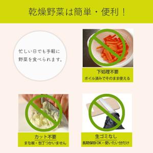 乾燥野菜グリーンミックス 300g 国産 チャ...の詳細画像5