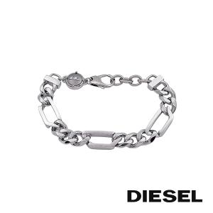 DIESEL ディーゼル DX1351040 ブレスレット メンズ シルバー チェーン
