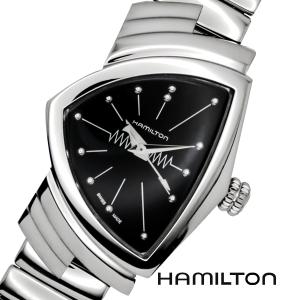 HAMILTON ハミルトン H24211130 ベンチュラ S クォーツ ブラック レディース 腕時計 VENTURA QUARTZ [海外正規品]