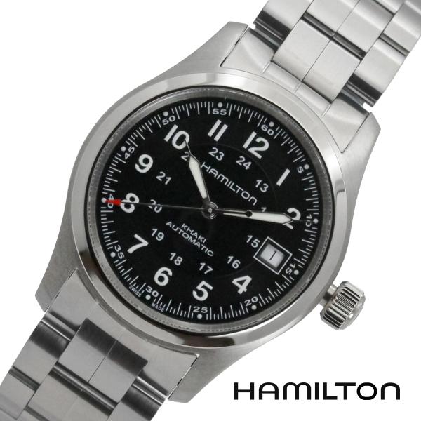 HAMILTON ハミルトン H70455133 38mm カーキ フィールド AUTO ブラック ...