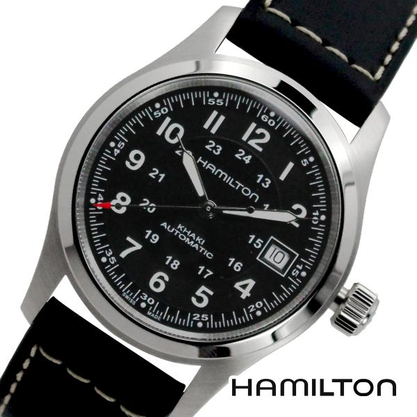 HAMILTON ハミルトン H70455733 38mm カーキ フィールド AUTO ブラック ...