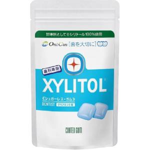 XYLITOL キシリトール ガム 歯科専用 クリアミント (ラミチャック 35g)