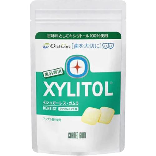 【メール便発送】XYLITOL キシリトール ガム 歯科専用 アップルミント (ラミチャック 35g...