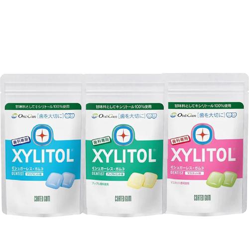 【3種セット】【メール便発送】XYLITOL キシリトール ガム 歯科専用 クリアミント（5843）...
