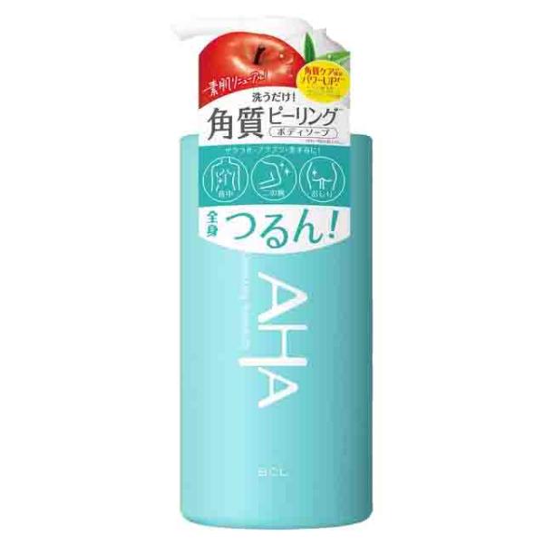 AHA  クレンジングリサーチ  ボディピールソープ　BCL　480mL