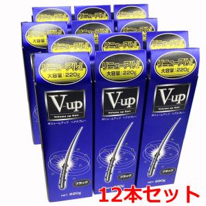 【ブラック】【12本セット】細毛・薄毛をボリュームアップ ピノーレ Ｖ−ｕｐ ヘアスプレー ブラック...