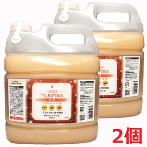 【1月12日以降出荷予定】うるおい入浴液　つるぽか特濃 4000mL×2個