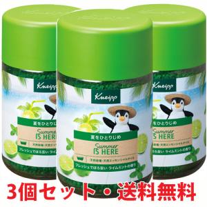 【限定品】クナイプ バスソルト ライムミントの香り 850g×3個｜koyama-p