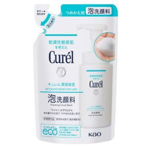 【メール便発送】【医薬部外品】 キュレル　潤浸保湿　泡洗顔料　つめかえ用　130ml