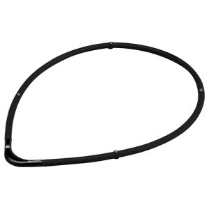 【メール便発送・送料無料】ファイテン RAKUWA  磁気チタンネックレスS-|| ブラック/ブラック 45cm (管理医療機器)｜ヘルスケア　コヤマ