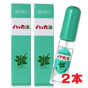 北見ハッカ通商 北見ハッカ油スプレー 10ml×2本 (ゆうメール発送・送料無料)