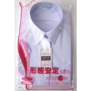 スクールブラウス 半袖 COLLEGE CLUB 3枚組 形態安定 ソフトタッチ 女子半袖スクールシ...
