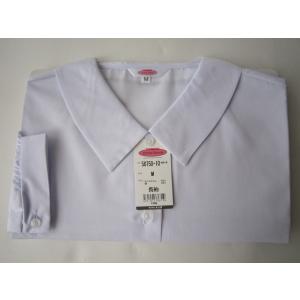 TOMBOW 中高生用女子ブラウス スクールブラウス 長袖スクールブラウス 角衿 平衿 BS〜BLL school blouse 制服 スクールシャツ
