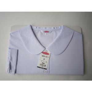 スクールブラウス TOMBOW 中高生用女子ブラウス 長袖スクールブラウス 丸衿 平衿 SS〜LL school blouse 制服 スクールシャツ