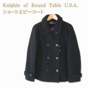 ≪スクールピーコート　女の子≫　ショート丈Ｐコート Knights　of　Round　Table　U.S.A.　スクール/学生/制服/中学生/高校生/通学