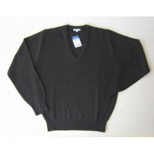 男女兼用スクールVネックセーター 快清ニット ...の詳細画像2