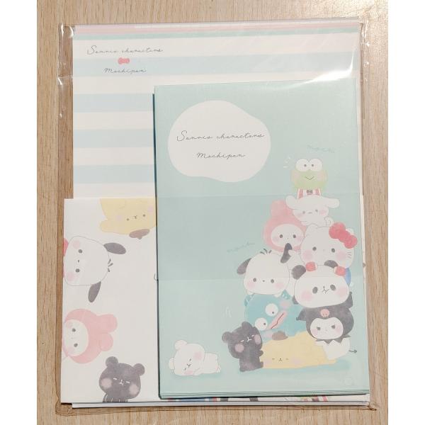 2023年9月・カミオジャパン　サンリオキャラクター×もちもちパンダ　ボリュームアップレター　