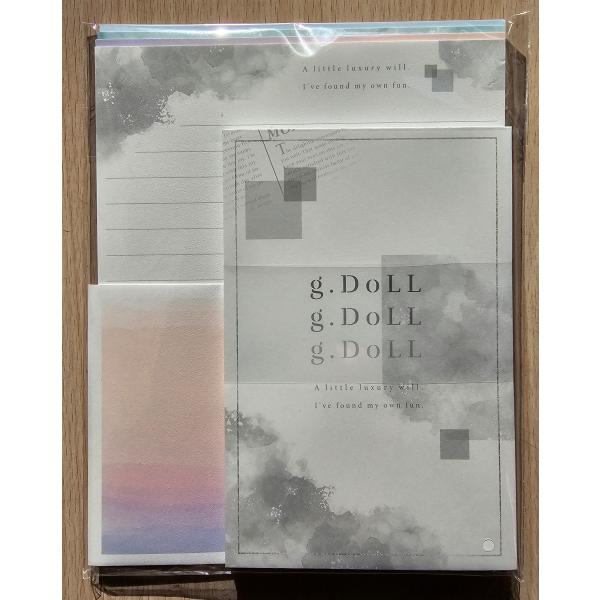 2024年12月・カミオジャパン　g.DoLLレターセット