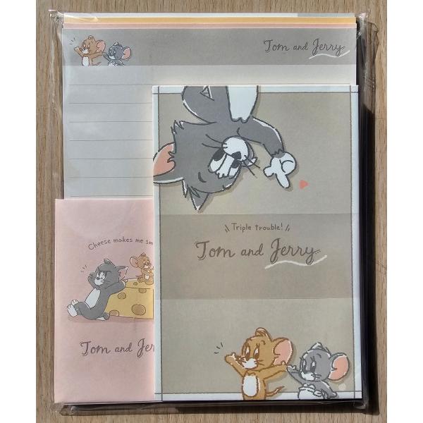 2024年12月・カミオジャパン レターセット　(トムとジェリー・triple trouble)
