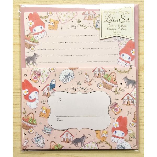 2025年10月・クローズピン　たけいみき×サンリオ　レターセット　(マイメロディ・リトルレッド)