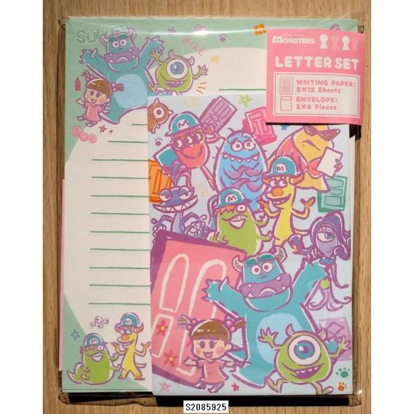 2018年７月・サンスター　キャラパレ05　レターセット　(モンスターズ)　